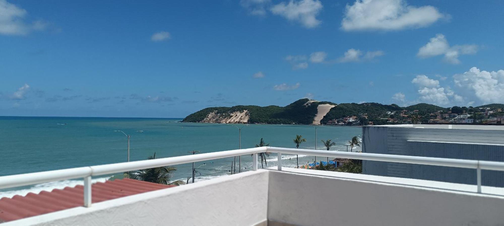 Edy Hospedagens Beira-Mar Flat 310 Com Vista Para O Morro Do Careca, Piscina E Localizacao Privilegiada Natal Dış mekan fotoğraf