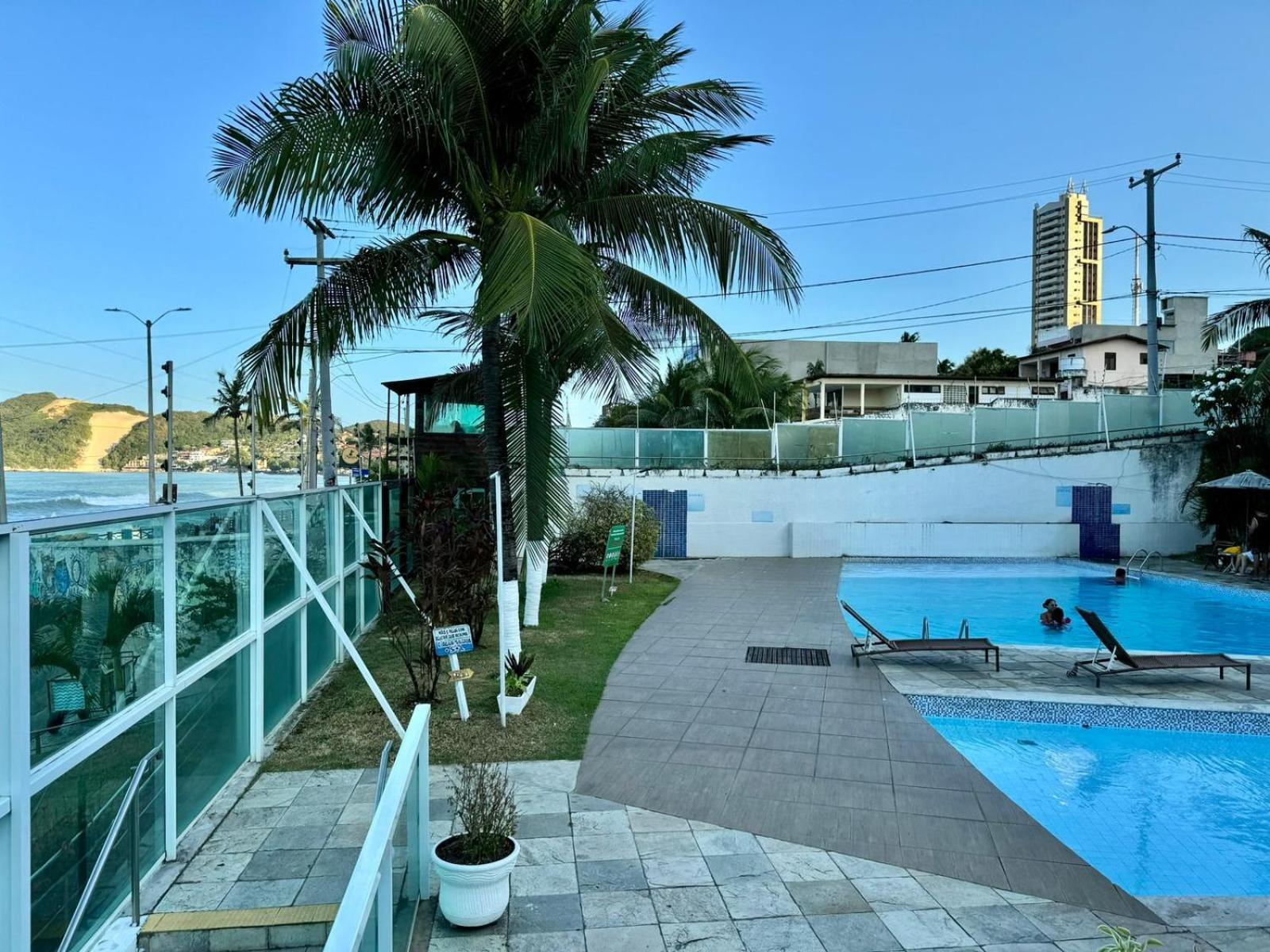Edy Hospedagens Beira-Mar Flat 310 Com Vista Para O Morro Do Careca, Piscina E Localizacao Privilegiada Natal Dış mekan fotoğraf